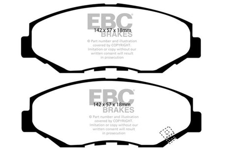 EBC Brakes UD914 Ultimax OEM Replacement Brake Pads - Roam Overland Outfitters