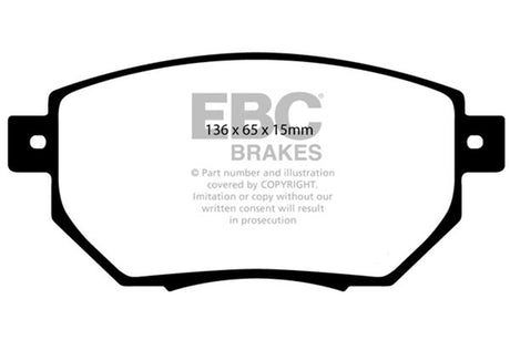 EBC Brakes UD969 Ultimax OEM Replacement Brake Pads - Roam Overland Outfitters