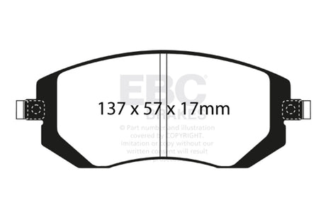 EBC Brakes UD929 Ultimax OEM Replacement Brake Pads - Roam Overland Outfitters