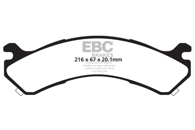 EBC Brakes UD909 Ultimax OEM Replacement Brake Pads - Roam Overland Outfitters