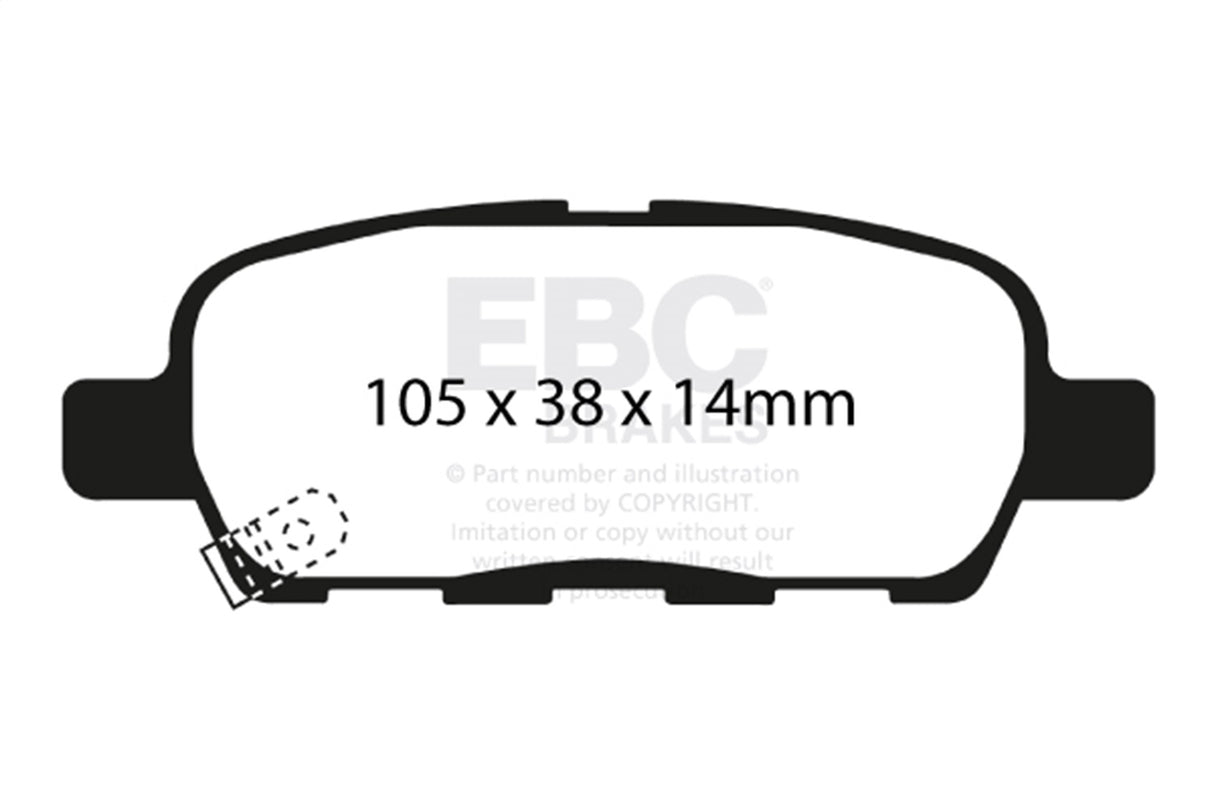EBC Brakes UD905 Ultimax OEM Replacement Brake Pads - Roam Overland Outfitters