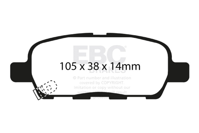 EBC Brakes UD905 Ultimax OEM Replacement Brake Pads - Roam Overland Outfitters