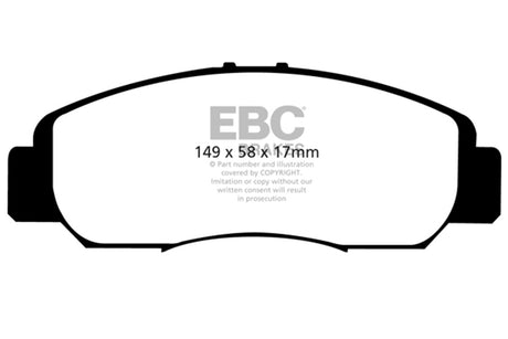 EBC Brakes UD959 Ultimax OEM Replacement Brake Pads - Roam Overland Outfitters