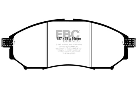 EBC Brakes UD888 Ultimax OEM Replacement Brake Pads - Roam Overland Outfitters