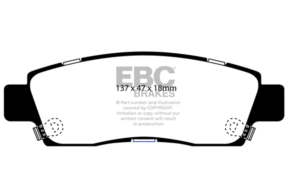 EBC Brakes UD883 Ultimax OEM Replacement Brake Pads - Roam Overland Outfitters