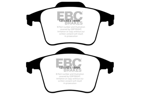 EBC Brakes UD980 Ultimax OEM Replacement Brake Pads - Roam Overland Outfitters
