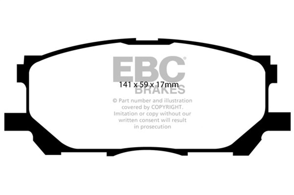 EBC Brakes UD1005 Ultimax OEM Replacement Brake Pads - Roam Overland Outfitters