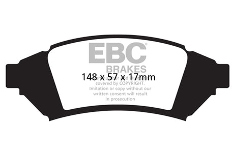 EBC Brakes UD1000 Ultimax OEM Replacement Brake Pads - Roam Overland Outfitters