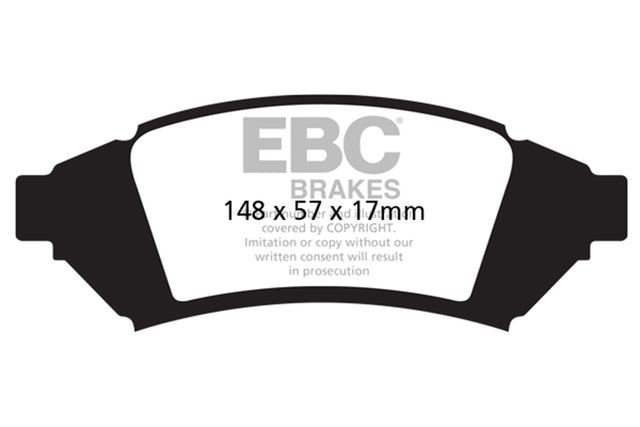 EBC Brakes UD1000 Ultimax OEM Replacement Brake Pads - Roam Overland Outfitters