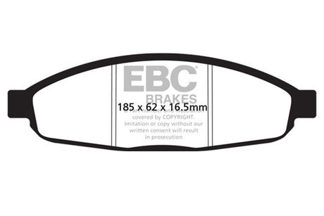 EBC Brakes UD997 Ultimax OEM Replacement Brake Pads - Roam Overland Outfitters