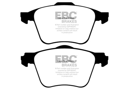 EBC Brakes UD1003 Ultimax OEM Replacement Brake Pads - Roam Overland Outfitters