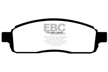 EBC Brakes UD1083 Ultimax OEM Replacement Brake Pads - Roam Overland Outfitters