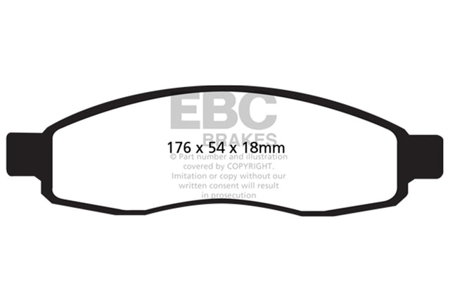 EBC Brakes UD1015 Ultimax OEM Replacement Brake Pads - Roam Overland Outfitters