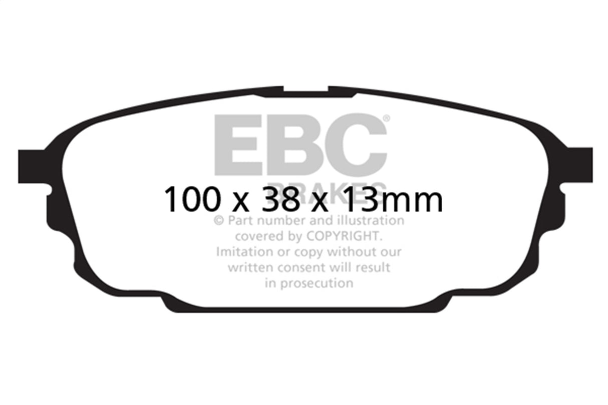 EBC Brakes UD892 Ultimax OEM Replacement Brake Pads - Roam Overland Outfitters