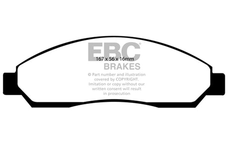 EBC Brakes UD1039 Ultimax OEM Replacement Brake Pads - Roam Overland Outfitters