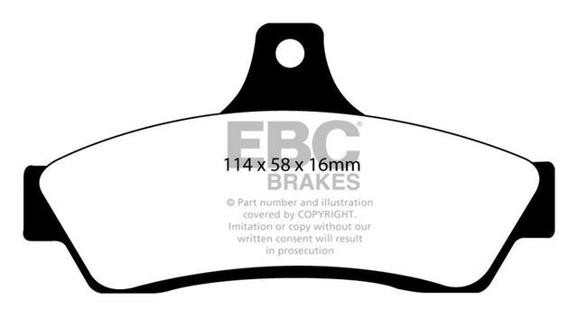 EBC Brakes UD1048 Ultimax OEM Replacement Brake Pads - Roam Overland Outfitters