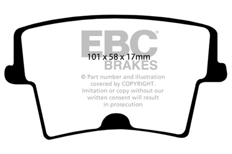 EBC Brakes UD1057 Ultimax OEM Replacement Brake Pads - Roam Overland Outfitters