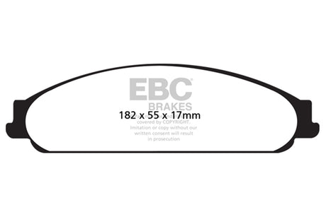 EBC Brakes UD1070 Ultimax OEM Replacement Brake Pads - Roam Overland Outfitters