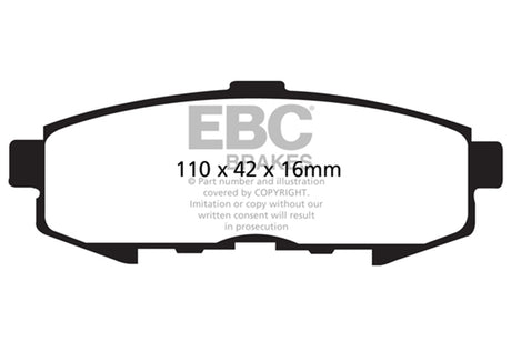EBC Brakes UD1073 Ultimax OEM Replacement Brake Pads - Roam Overland Outfitters