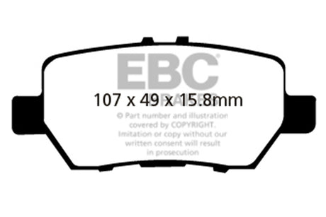 EBC Brakes UD1090 Ultimax OEM Replacement Brake Pads - Roam Overland Outfitters