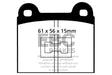 EBC Brakes UD096 Ultimax OEM Replacement Brake Pads - Roam Overland Outfitters