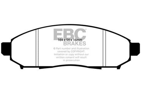EBC Brakes UD1094 Ultimax OEM Replacement Brake Pads - Roam Overland Outfitters