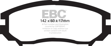 EBC Brakes UD1104 Ultimax OEM Replacement Brake Pads - Roam Overland Outfitters