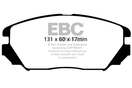EBC Brakes UD1125 Ultimax OEM Replacement Brake Pads - Roam Overland Outfitters
