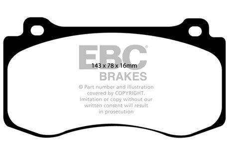 EBC Brakes UD1149 Ultimax OEM Replacement Brake Pads - Roam Overland Outfitters