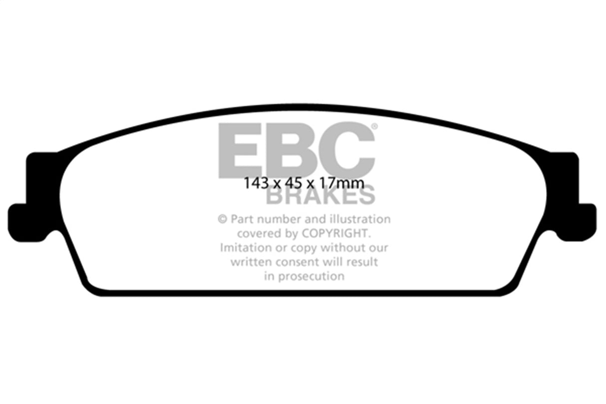 EBC Brakes UD1194 Ultimax OEM Replacement Brake Pads - Roam Overland Outfitters