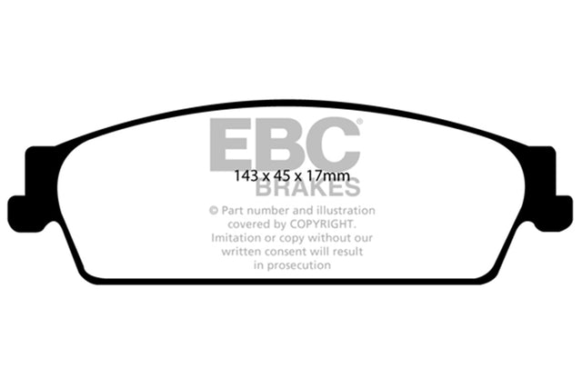 EBC Brakes UD1194 Ultimax OEM Replacement Brake Pads - Roam Overland Outfitters