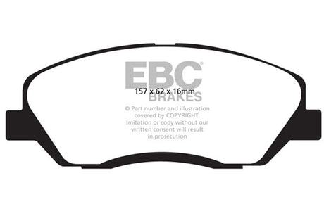 EBC Brakes UD1202 Ultimax OEM Replacement Brake Pads - Roam Overland Outfitters