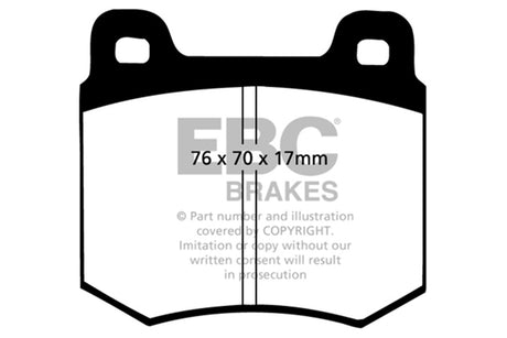 EBC Brakes UD2179 Ultimax OEM Replacement Brake Pads - Roam Overland Outfitters