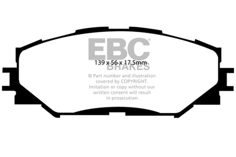 EBC Brakes UD1210 Ultimax OEM Replacement Brake Pads - Roam Overland Outfitters