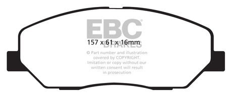 EBC Brakes UD1384 Ultimax OEM Replacement Brake Pads - Roam Overland Outfitters