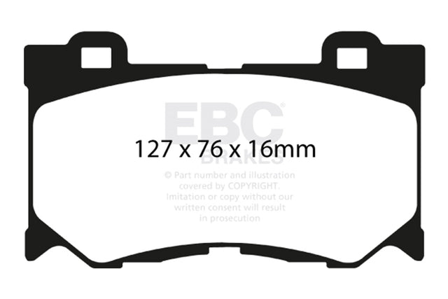 EBC Brakes UD1346 Ultimax OEM Replacement Brake Pads - Roam Overland Outfitters