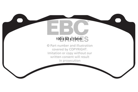 EBC Brakes UD1405 Ultimax OEM Replacement Brake Pads - Roam Overland Outfitters