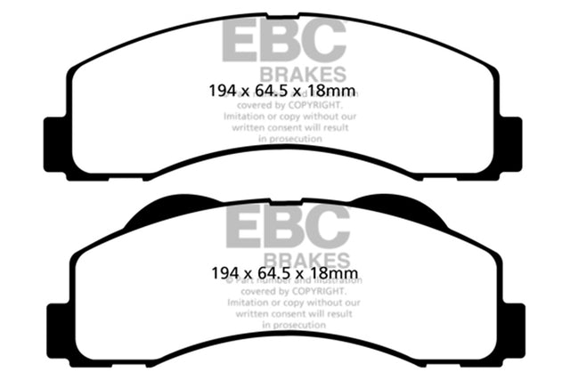 EBC Brakes UD1414 Ultimax OEM Replacement Brake Pads - Roam Overland Outfitters