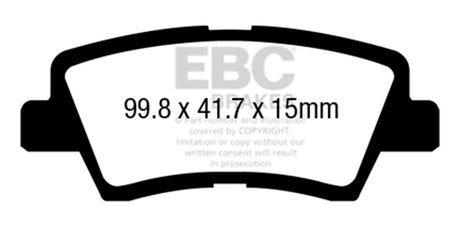 EBC Brakes UD1445 Ultimax OEM Replacement Brake Pads - Roam Overland Outfitters