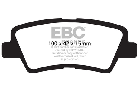 EBC Brakes UD1544 Ultimax OEM Replacement Brake Pads - Roam Overland Outfitters