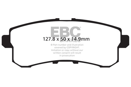 EBC Brakes UD1510 Ultimax OEM Replacement Brake Pads - Roam Overland Outfitters