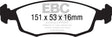 EBC Brakes UD1720 Ultimax OEM Replacement Brake Pads - Roam Overland Outfitters