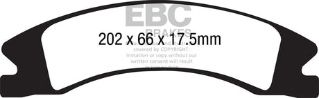 EBC Brakes UD1565 Ultimax OEM Replacement Brake Pads - Roam Overland Outfitters