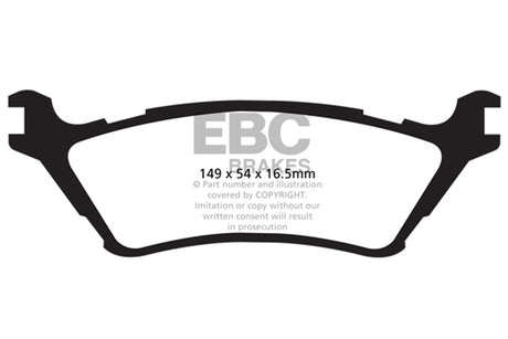 EBC Brakes UD1602 Ultimax OEM Replacement Brake Pads - Roam Overland Outfitters