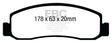 EBC Brakes UD1333 Ultimax OEM Replacement Brake Pads - Roam Overland Outfitters
