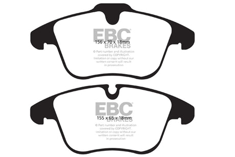 EBC Brakes UD1241 Ultimax OEM Replacement Brake Pads - Roam Overland Outfitters