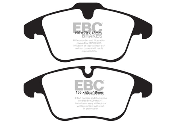 EBC Brakes UD1241 Ultimax OEM Replacement Brake Pads - Roam Overland Outfitters