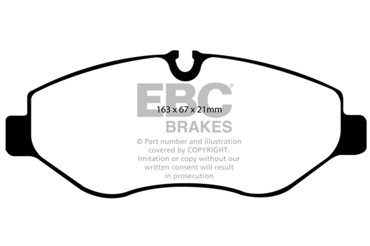 EBC Brakes UD1316 Ultimax OEM Replacement Brake Pads - Roam Overland Outfitters
