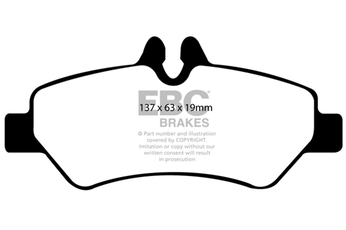 EBC Brakes UD1317 Ultimax OEM Replacement Brake Pads - Roam Overland Outfitters