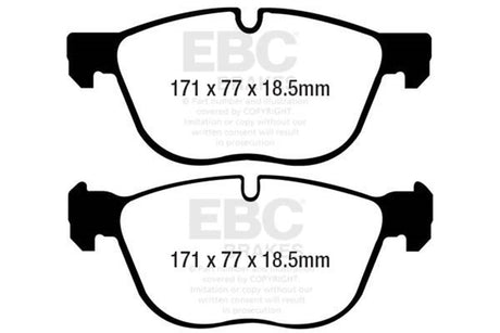 EBC Brakes UD1294 Ultimax OEM Replacement Brake Pads - Roam Overland Outfitters